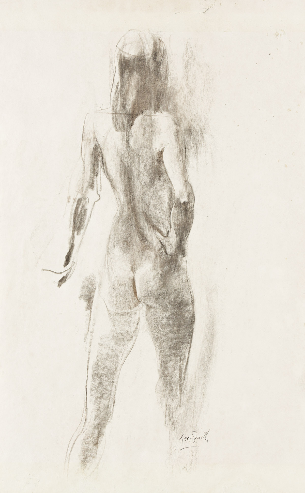 HUGHIE LEE-SMITH (1915 - 1999) Untitled (Nude).